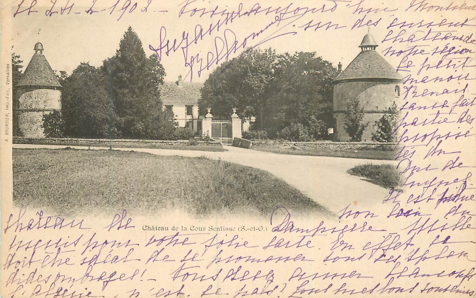 CPA Chateau de la Cour Senlisse ( S et O) 
