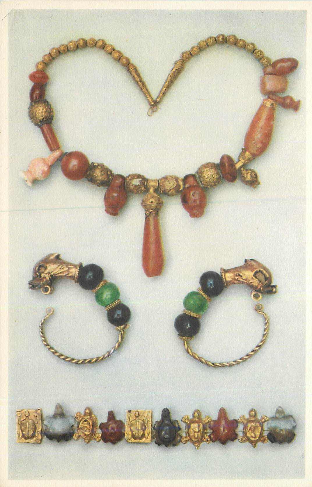 Colloïtype de bijoux cypréens — VIIe au IIIe siècle — Max Jaffé, Vienne, Autriche