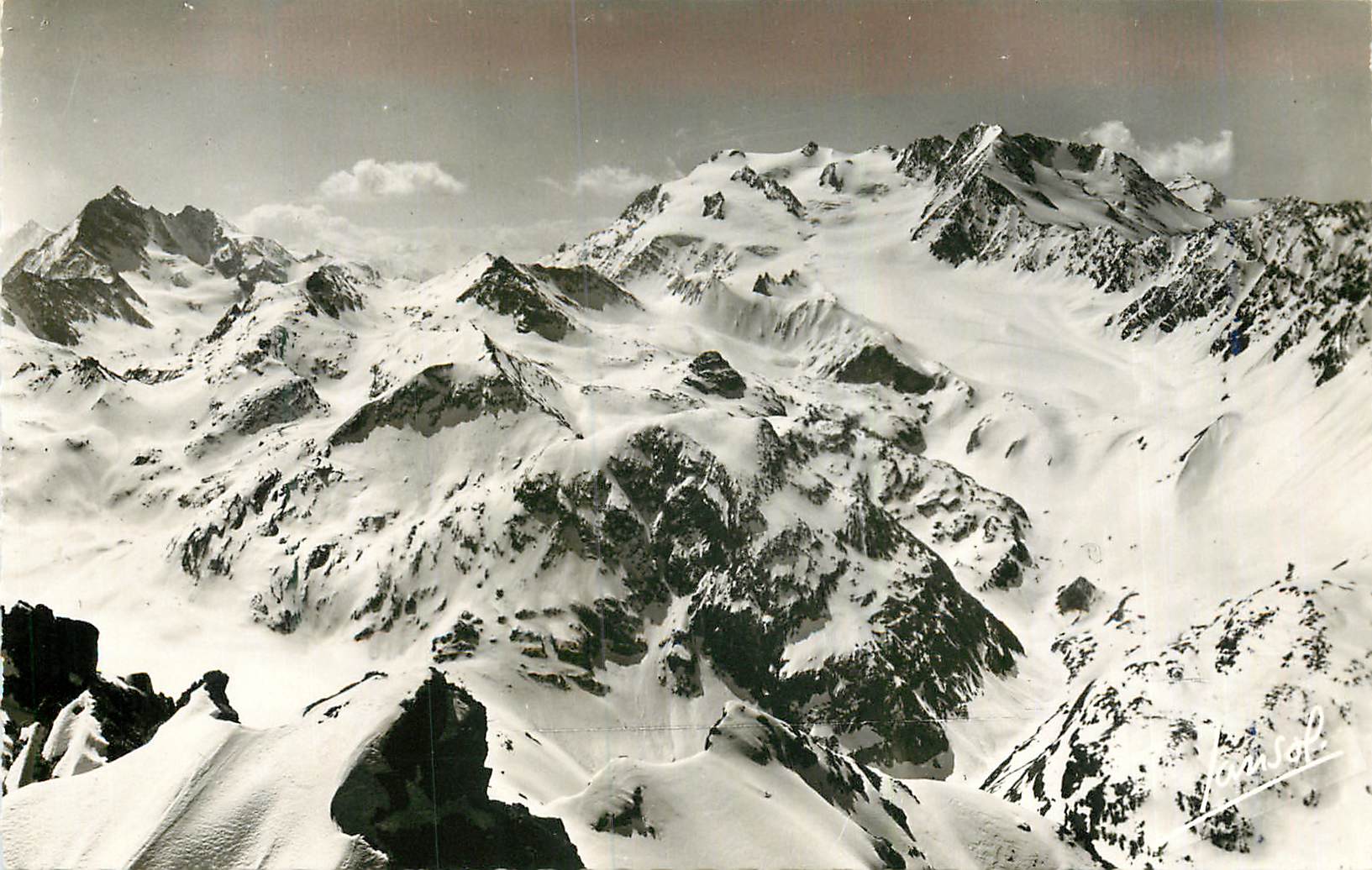 CPM la Haute Montagne Environs de Pralognan et Courchevel Massif de Peclet Polset Pointe de l'Echelle (3427m)