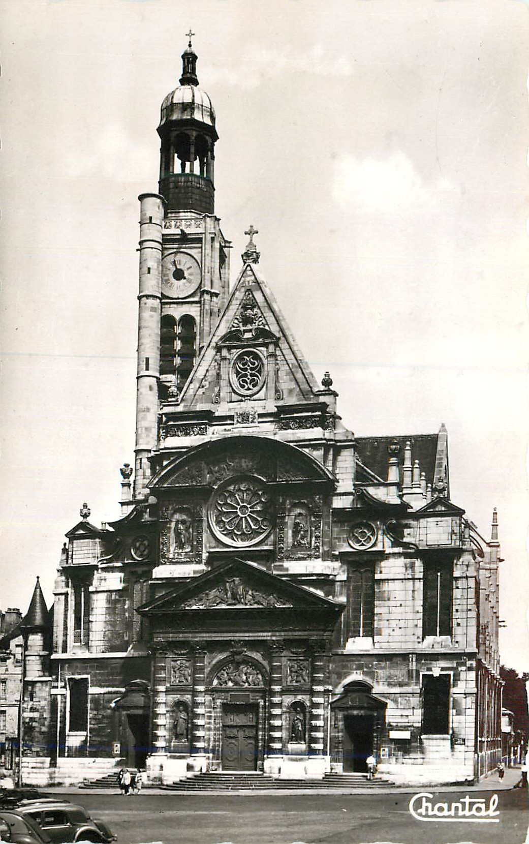 CPM Paris Eglise Saint Etienne du Mont
