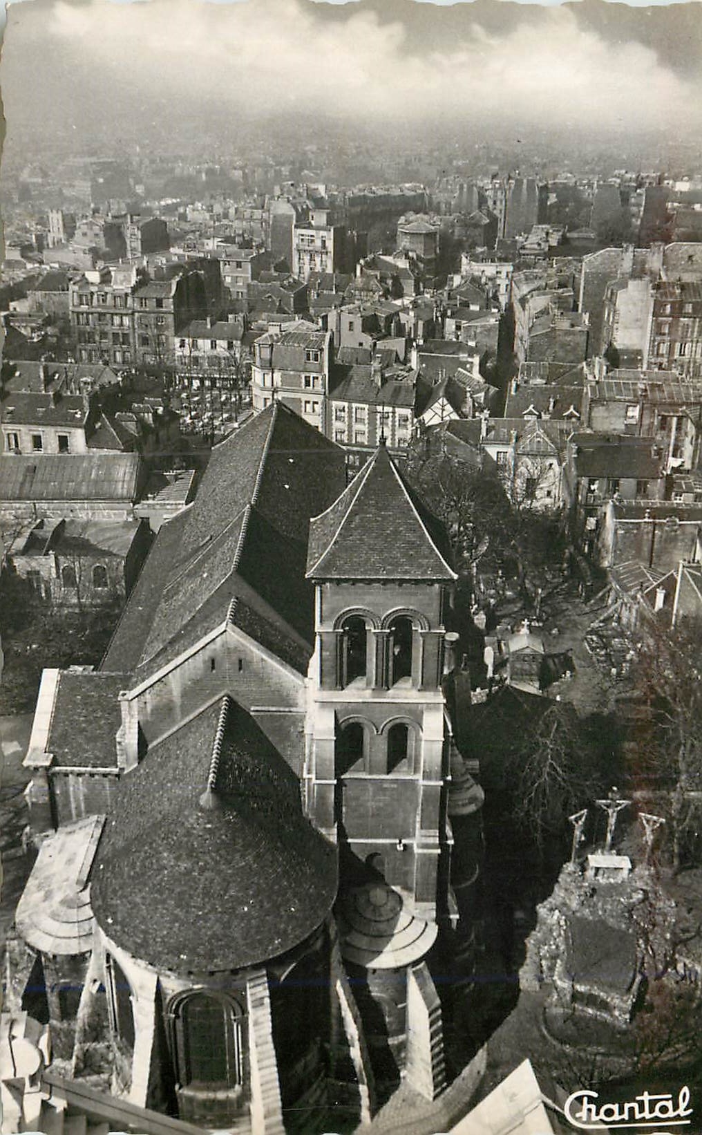 CPM Paris l'Eglise St Pierre de Montmartre (XIIe)