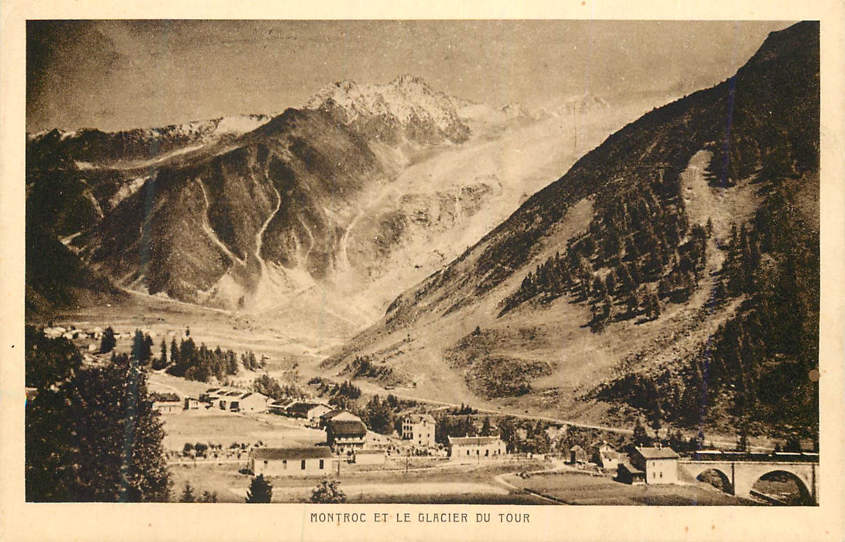 CPA Montroc et le Glacier du Tour
