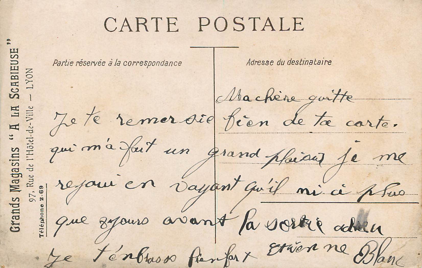 CPM T Gainsborough Miss Robinson Londres Chien — Verso