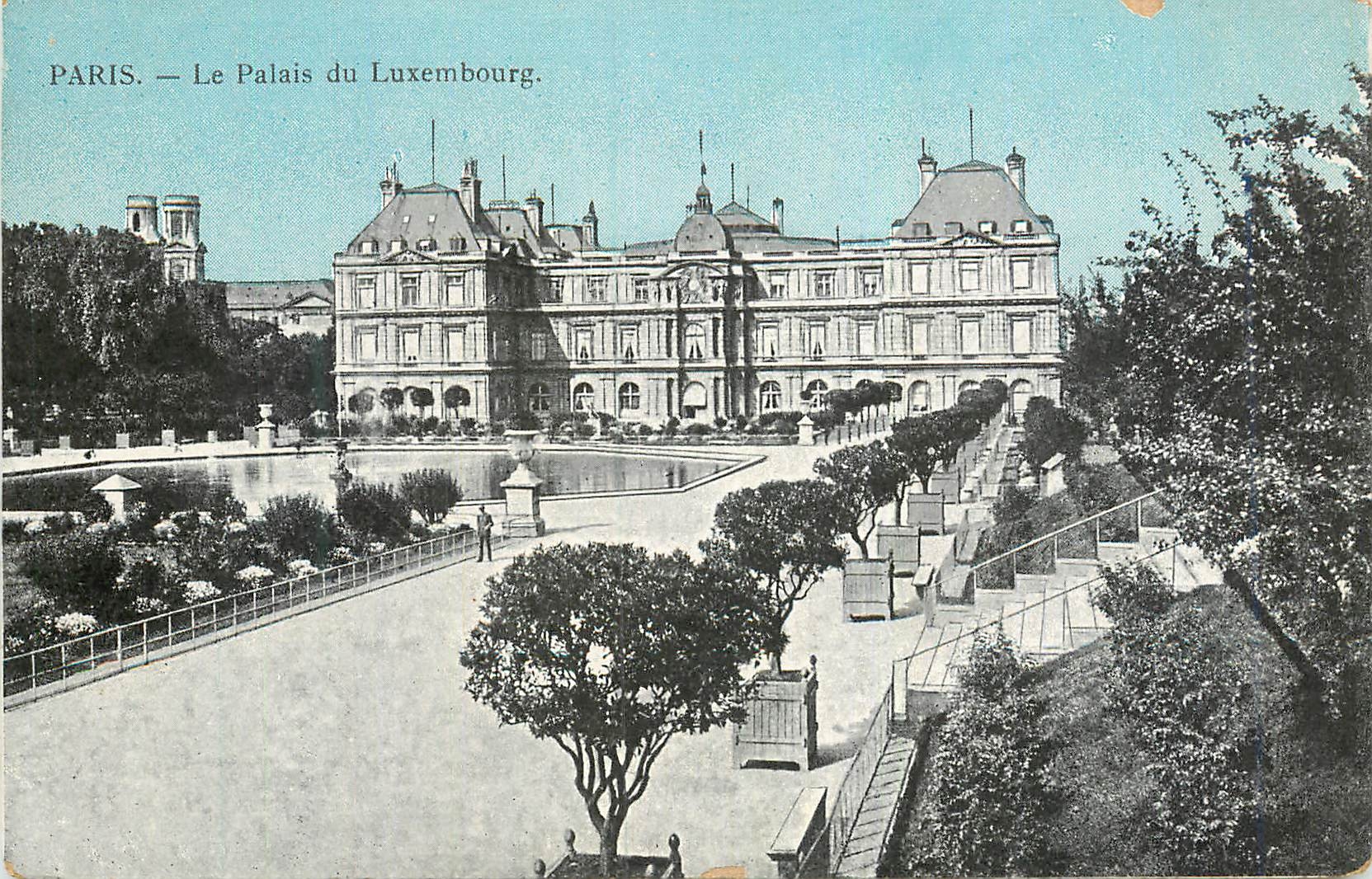 CPM Paris le Palais du Luxembourg