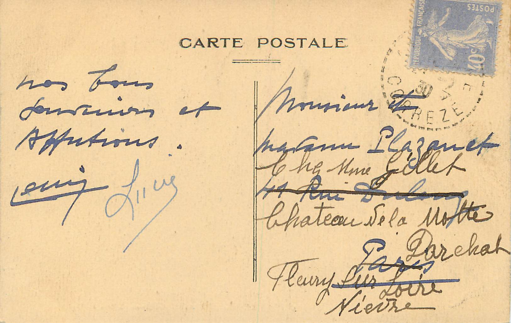 CPA Obazine (Correze) Abbaye Cistercienne (XIIe s) Cuisine — Rückseite