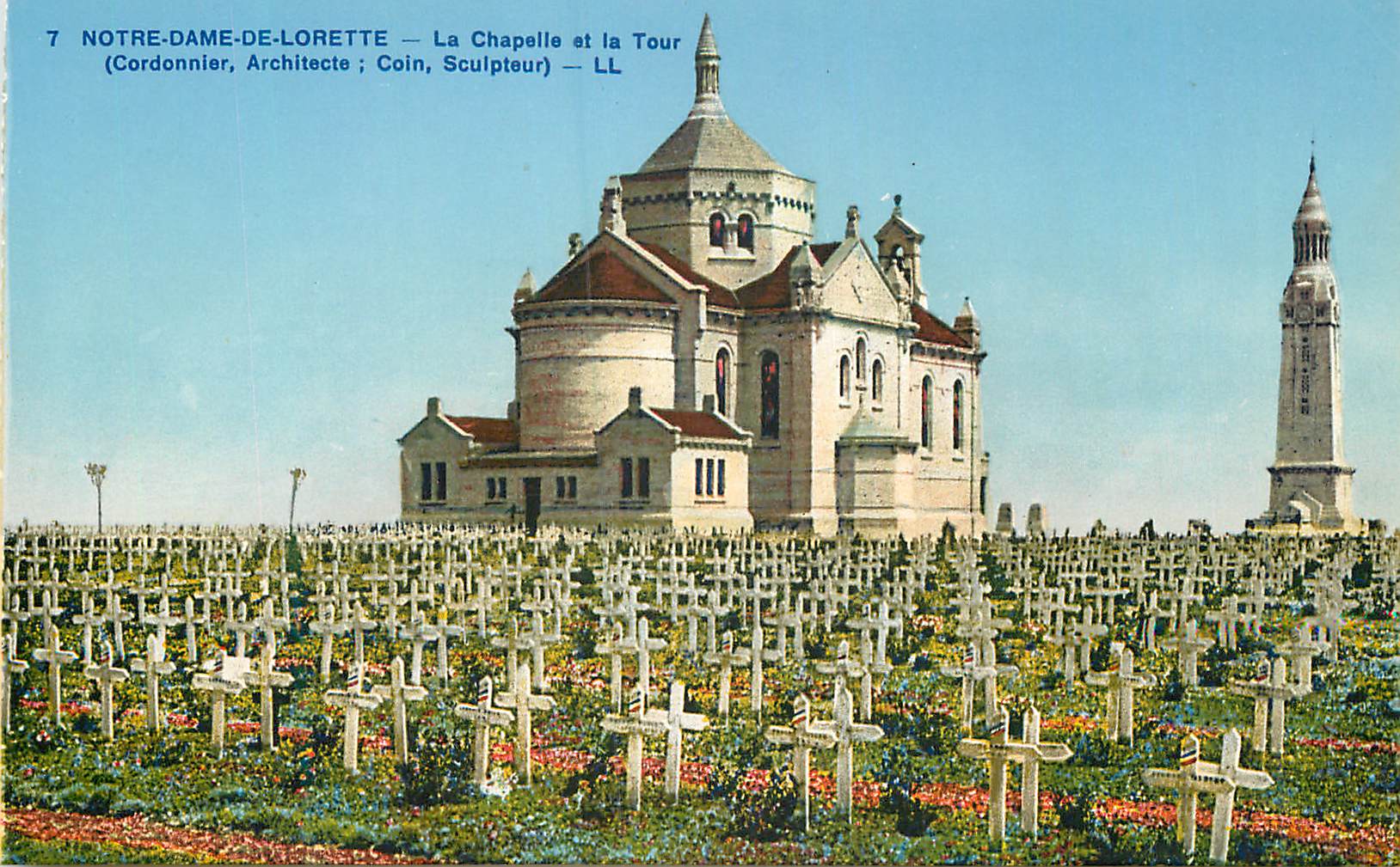CPA Notre Dame de Lorette La Chapelle et la Tour