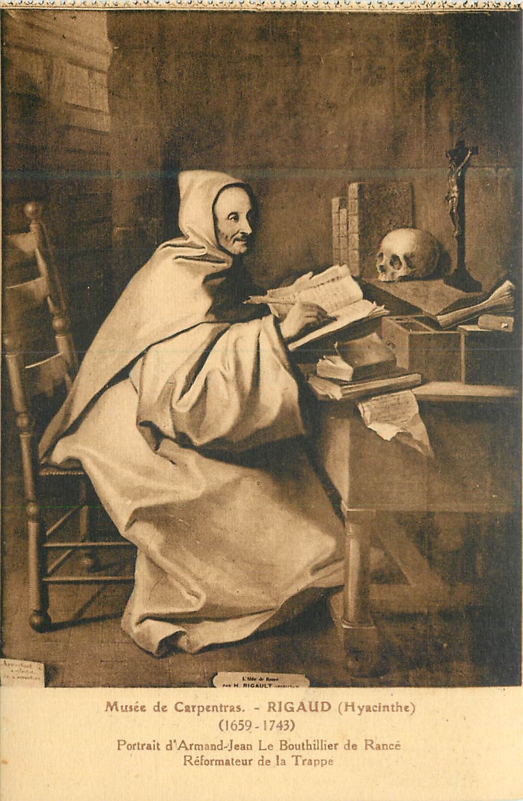 CPA Musee de Carpentras Rigaud (Hyacinthe) (1659 1743)