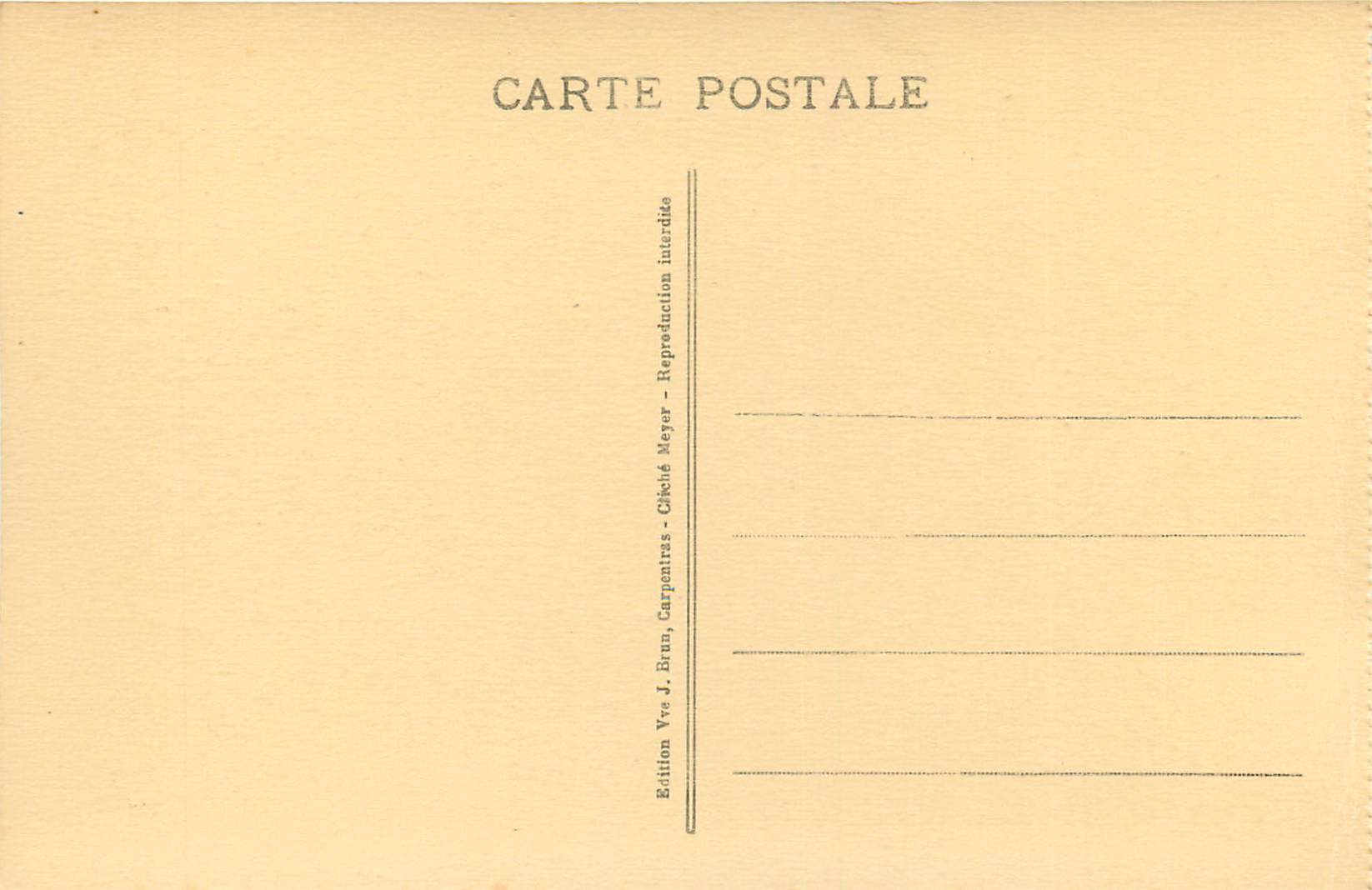 J.-S. Duplessis — Portrait autographe — Musée de Carpentras — Verso