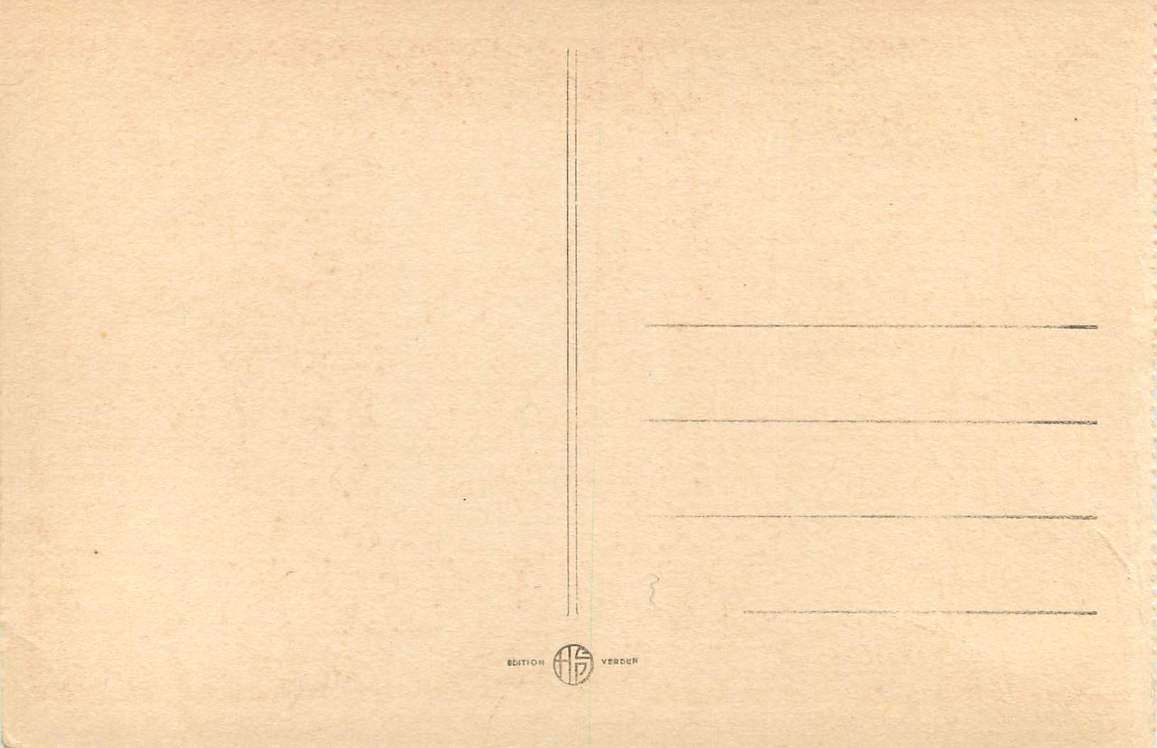 Fort de Douaumont — Lieu de l'explosion d'un dépôt de grenades pendant l'occupation allemande, 8 mai 1916 — Reverso