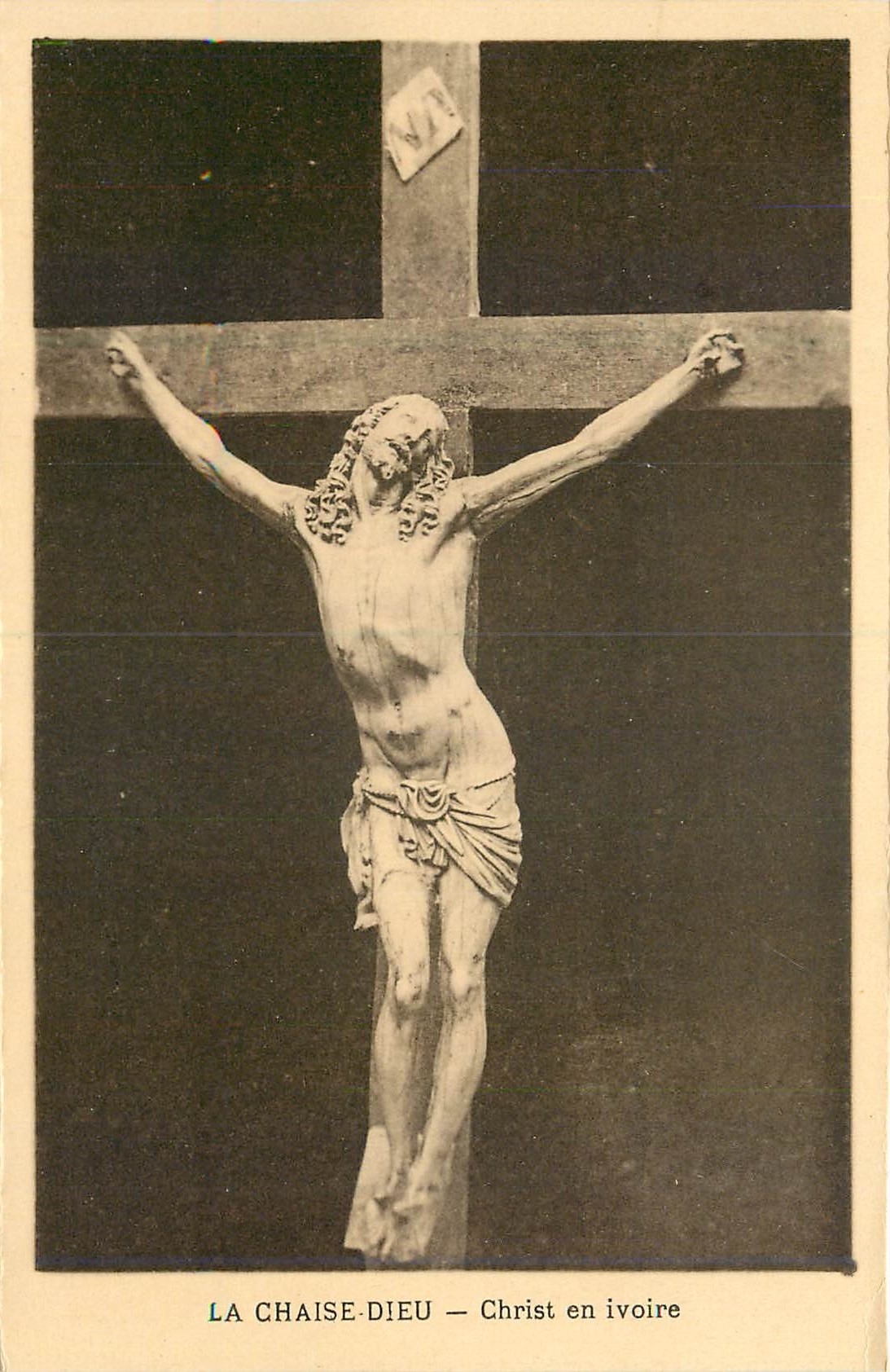 Christ en ivoire — La Chaise-Dieu