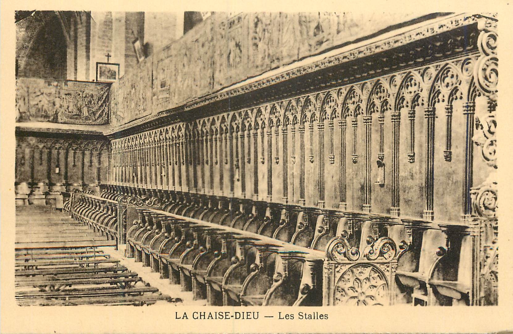 La Chaise-Dieu — Les Stalles