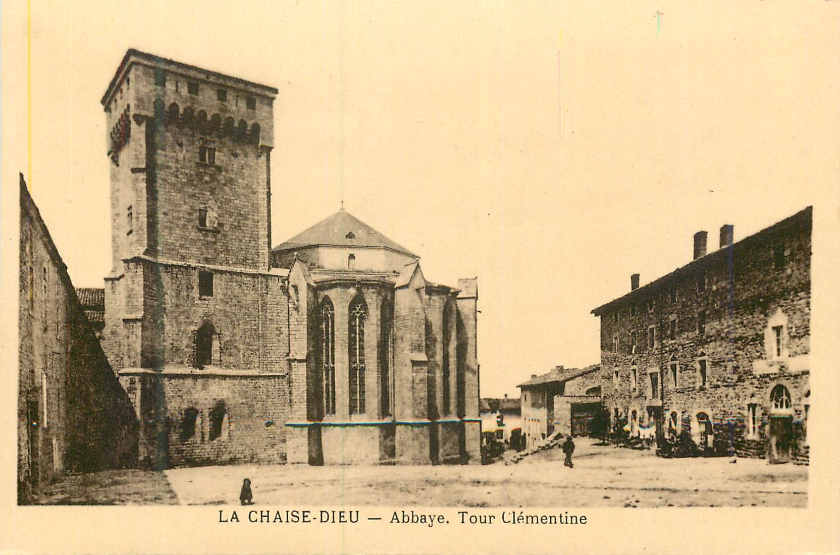 La Chaise-Dieu — Abbaye. Tour Clémentine
