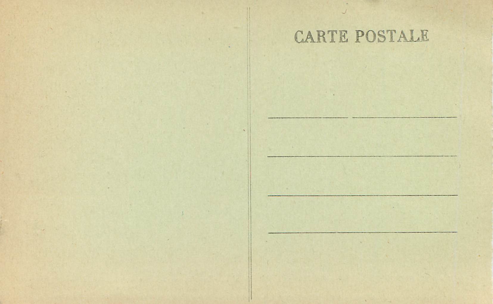 CPA La Chaise Dieu Tapisserie d'Arras (XVe Siecle) — Rückseite