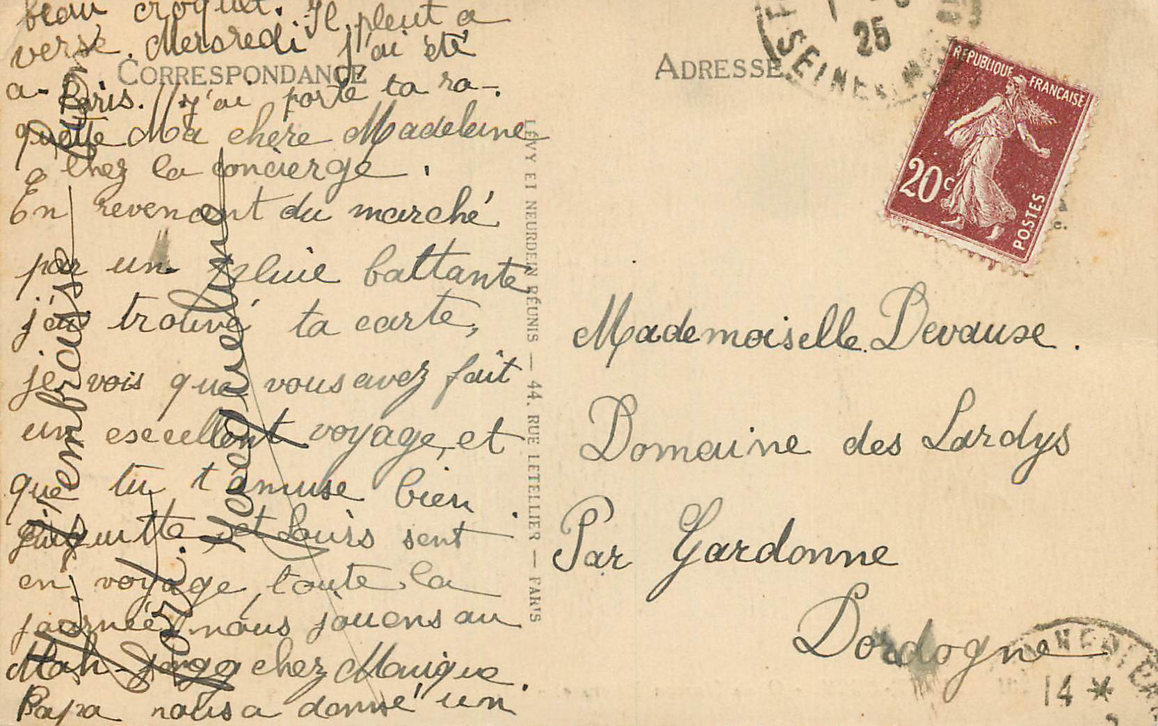 Mont-Ussy — Oasis — Marion Delorme — LL, n°201 — Achterkant