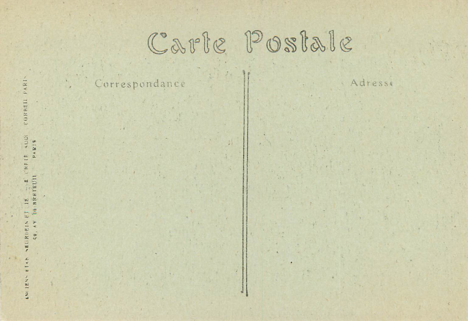 CPA Grand Andely L'Eglise Cote Sud — Verso