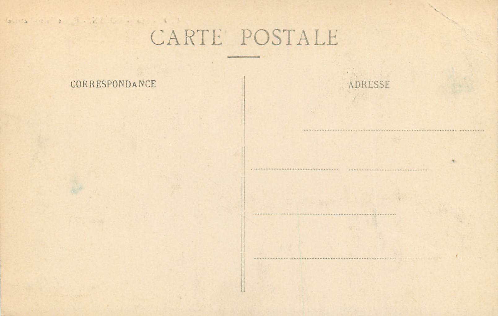 CPA Rouen Eglise Saint Patrice — Verso