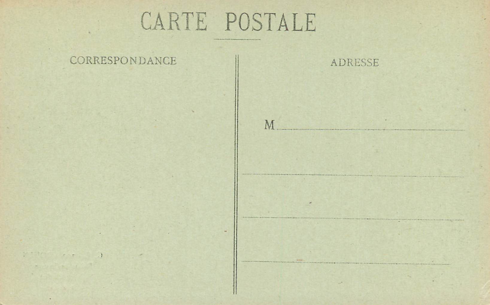 CPA Palais de Justice Salle et Plafond des assises — Rückseite