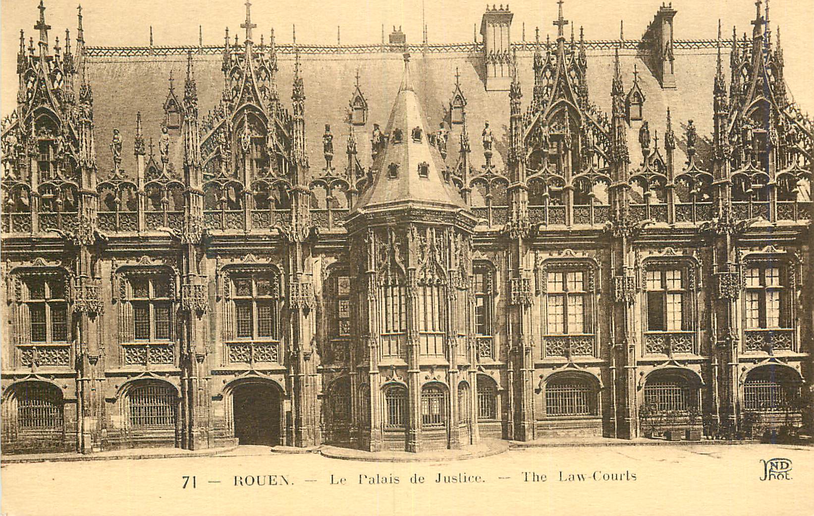 CPA Rouen Le Palais de Justice