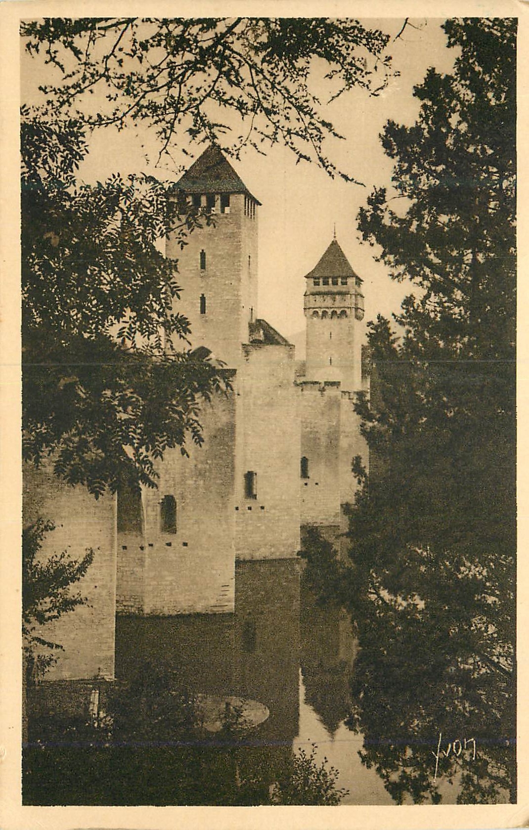 Le pont Valentré (XIVe siècle) — Cahors (Lot) — Édition 'La Douce France' n°20