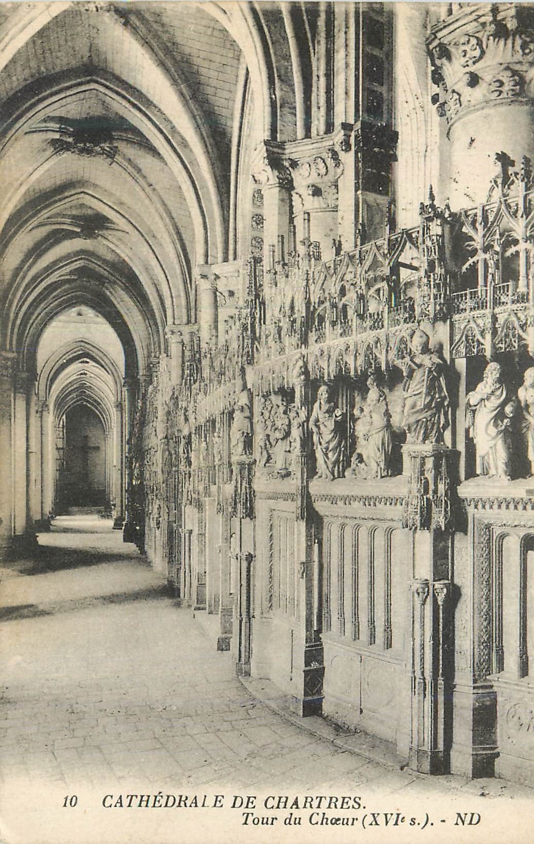 CPA Cathedrale de Chartres Tour du choeur (XvIe S)