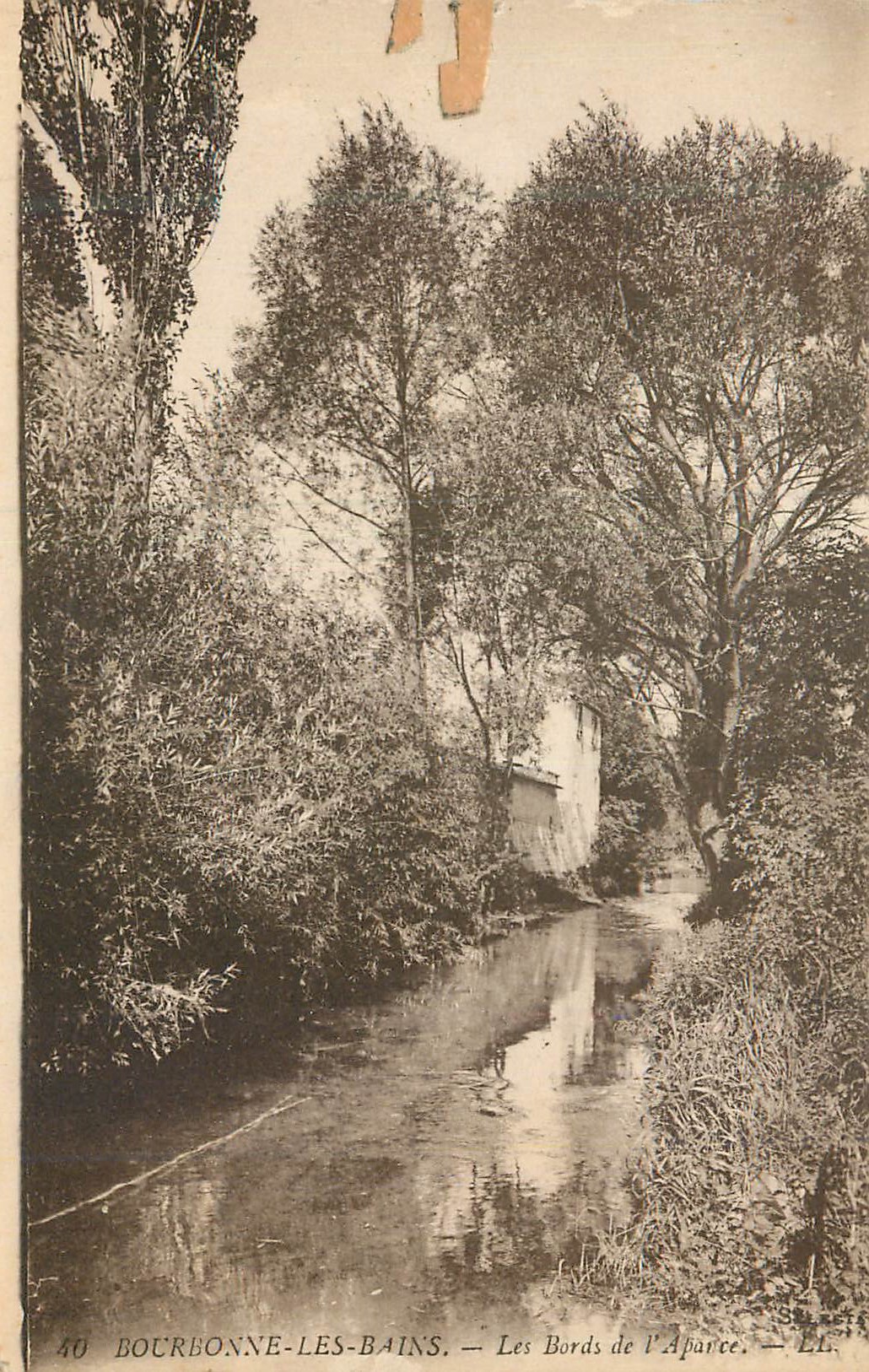 CPA Bourbonne les Bains Les Bords de l'Aparce