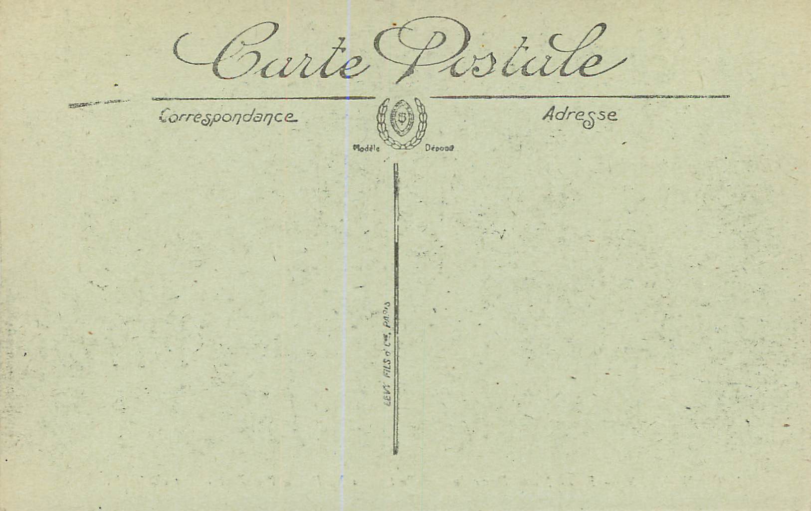 CPA Nantes Eglise Notre Dame du Bon Port — Verso