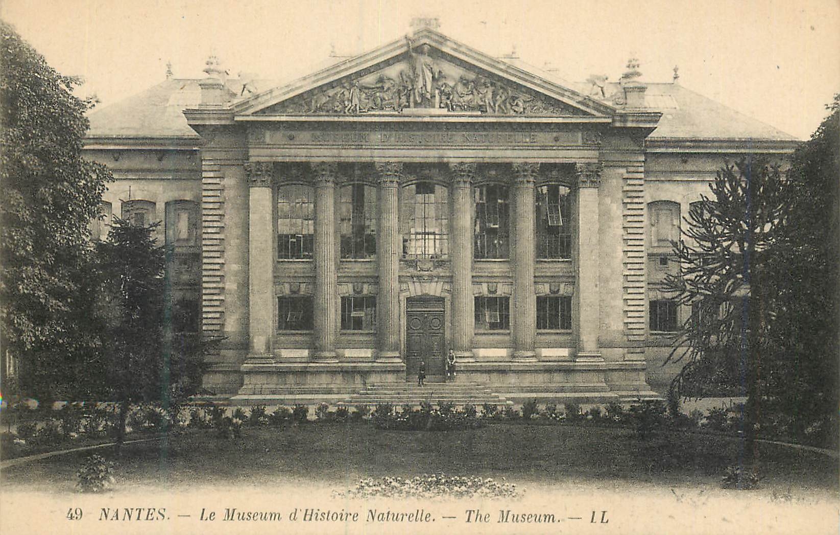 CPA Nantes Le Museum d'Histoire Naturelle