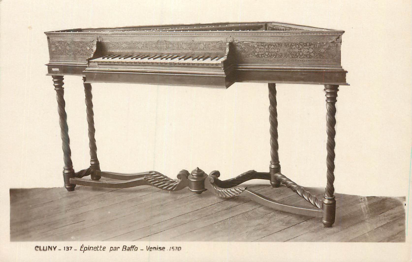 CPA Cluny Epinette par Baffo Venise 1570