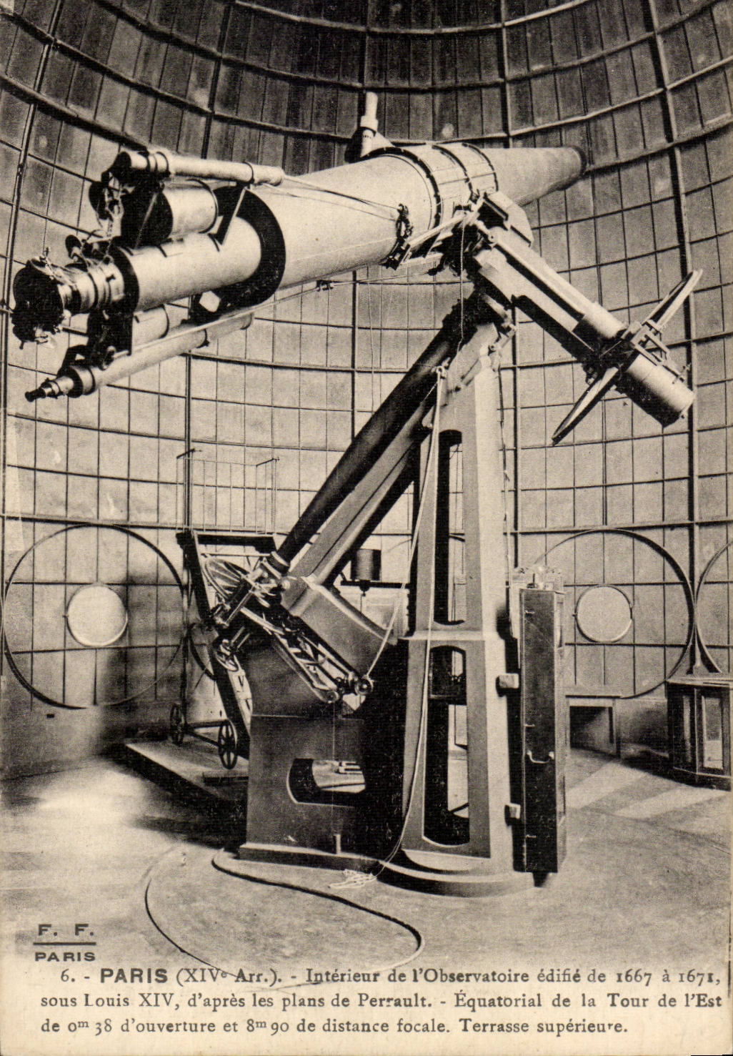 Paris - 14 - Interieur de l'Observatoire - CPA (astronomie cosmos)