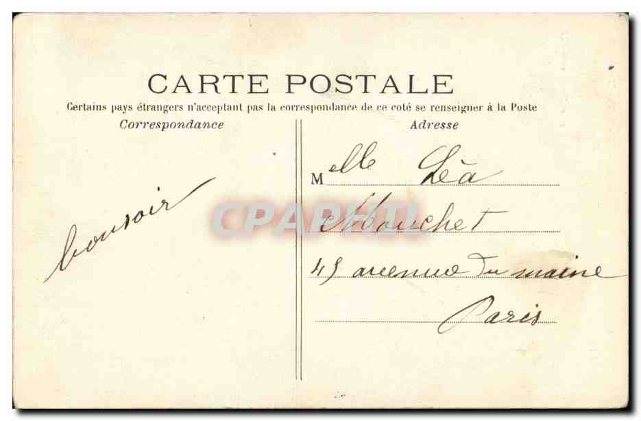 Paris - 14 L'Eglise Notre Dame du Travail - Rue Vereingetorix - CPA  — Rückseite