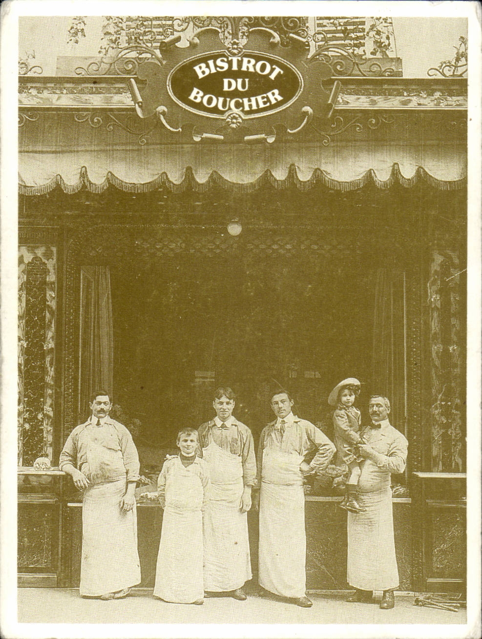 Bistrot du Boucher — Vincennes — éditeur inconnu, n° de série non visible