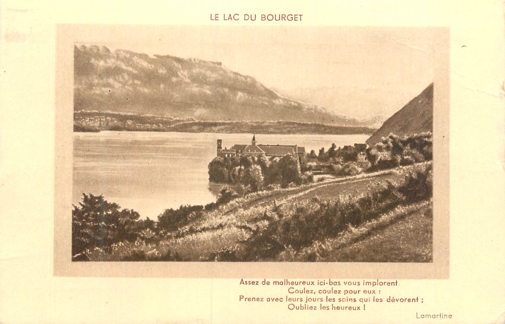 CPA Le Lac du Bourget