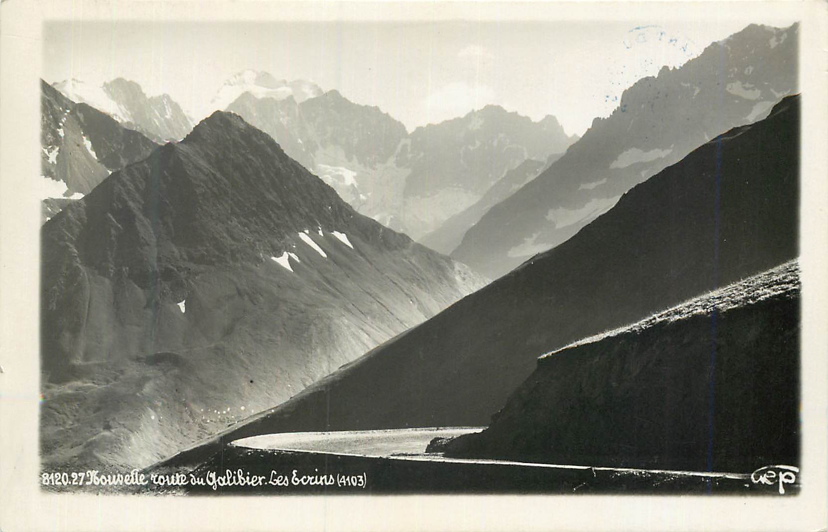 Route du Galibier — Les Écrins (4103) — A. Houvriter, La Tronche (interdit reproduction)