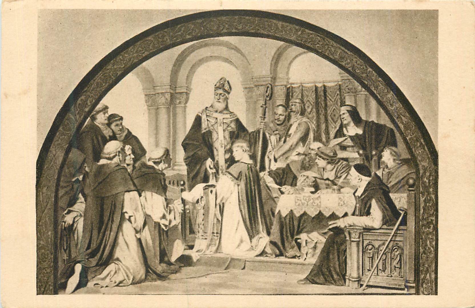 CPA Gruudung des Clotters Durch Bifchof Heinrich