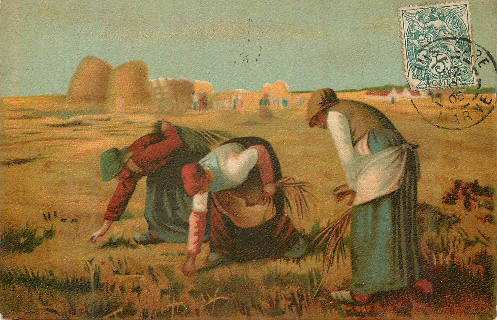 CPA Glaneuses Millet