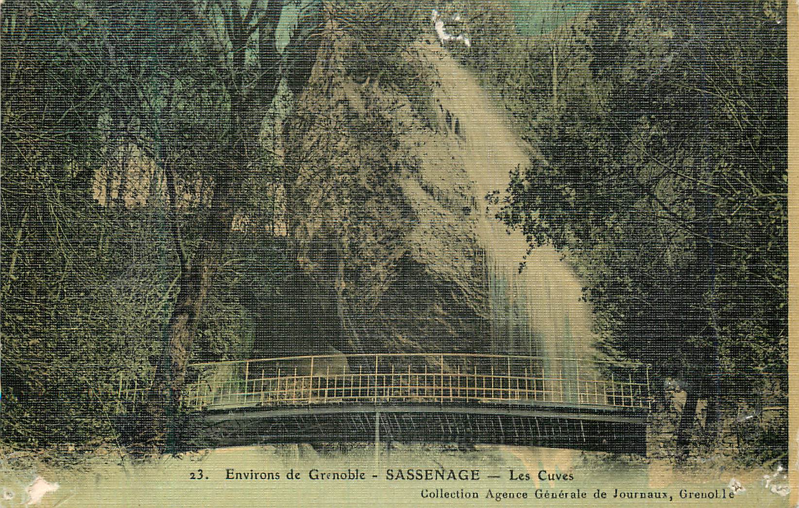 Sassenage — Les Cuves — Environs de Grenoble — Agence Générale de Journaux, Grenoble