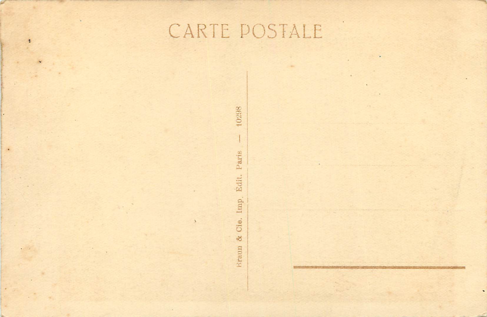 CPA Musee du Louvre L'Inspiration Inspiration — Verso