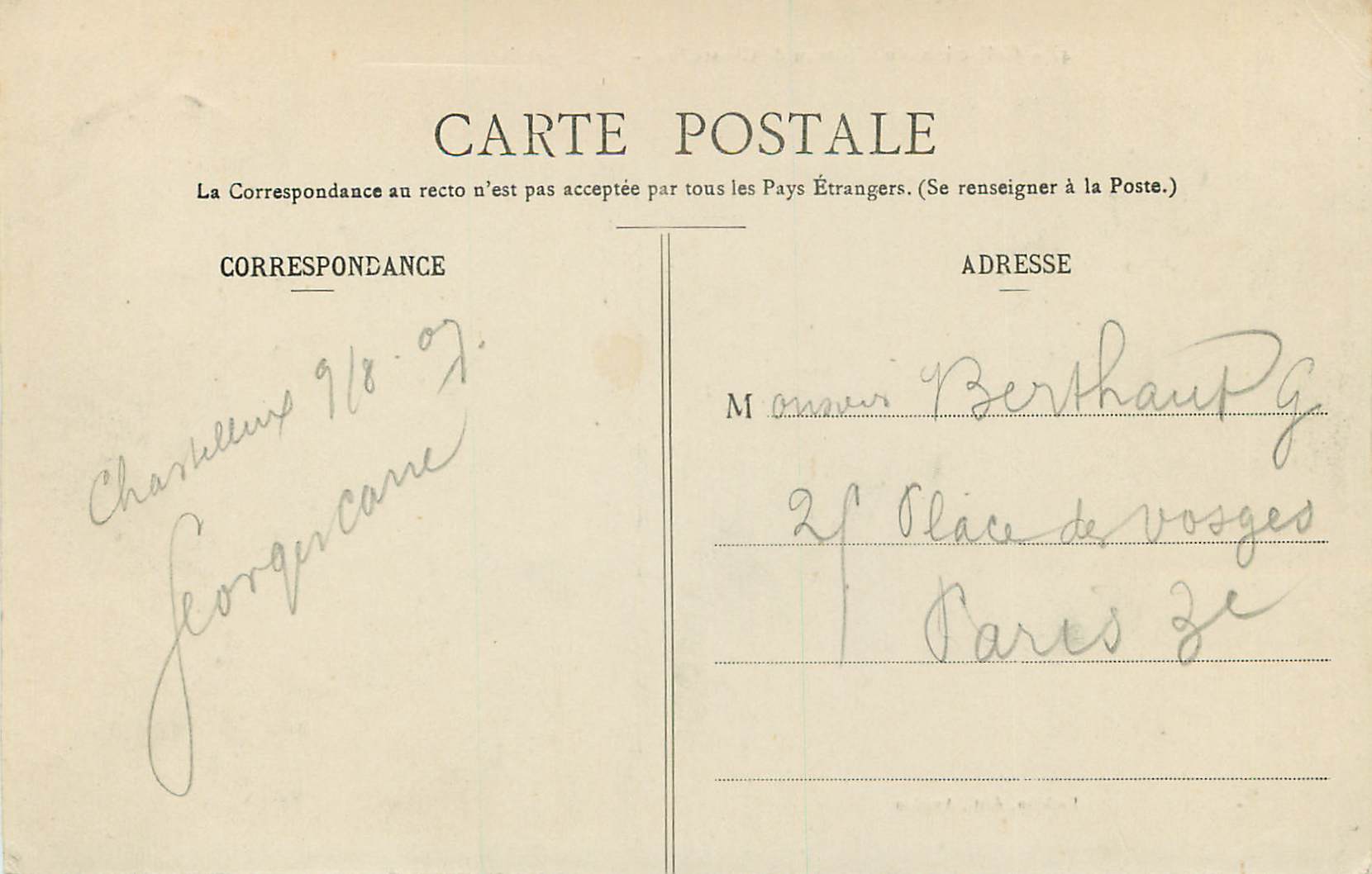 CPA Collection du Chateau de Chastellux Eglise et Chateau — Back