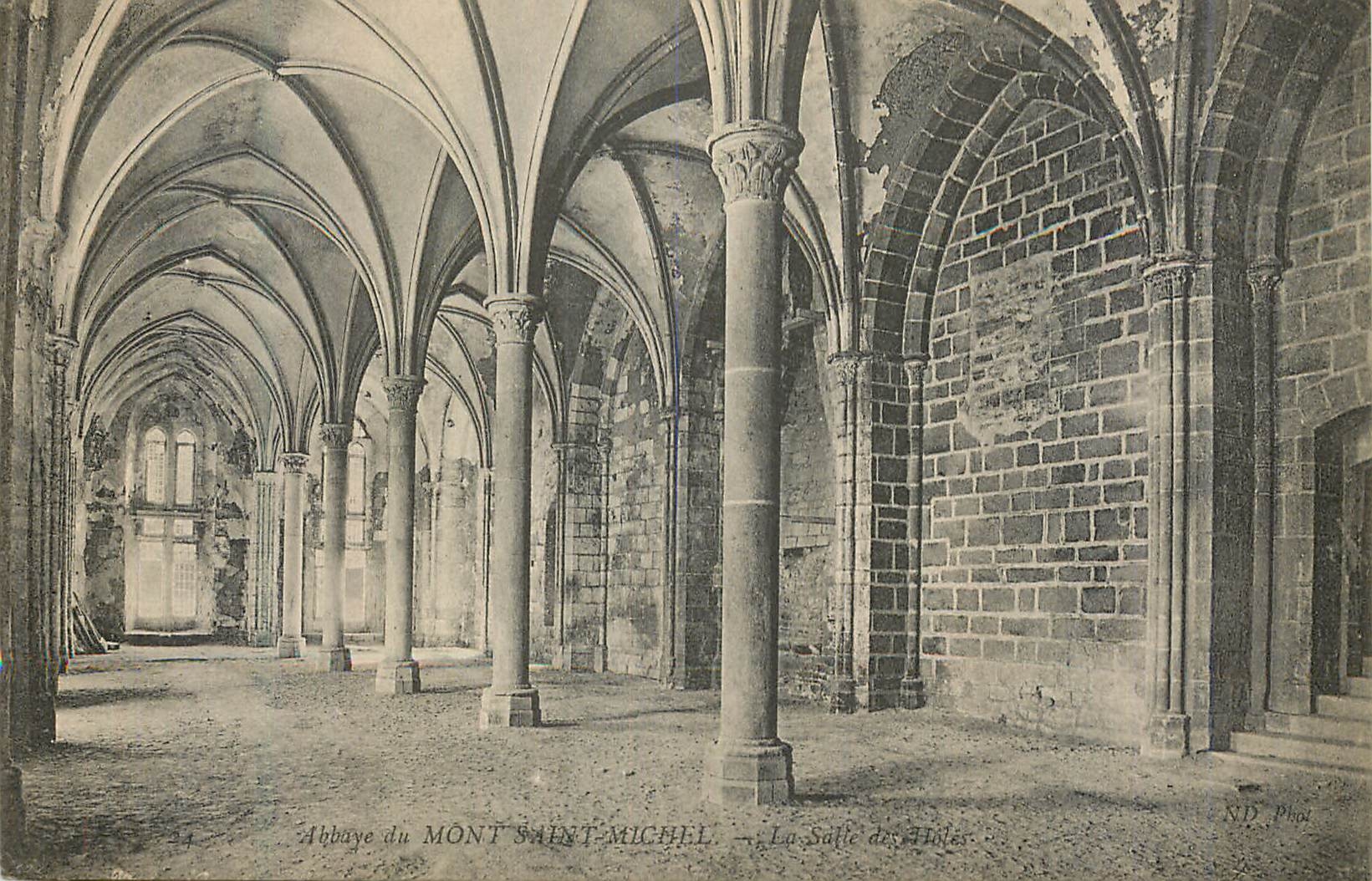 Abbaye du Mont Saint-Michel — La Salle des Thôles — ND Phot