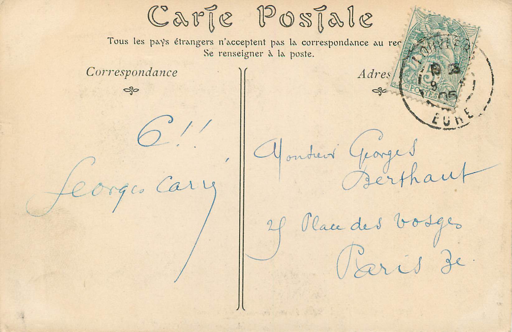 CPA Louviers Eglise Notre Dame Ensemble Meridional — Rückseite