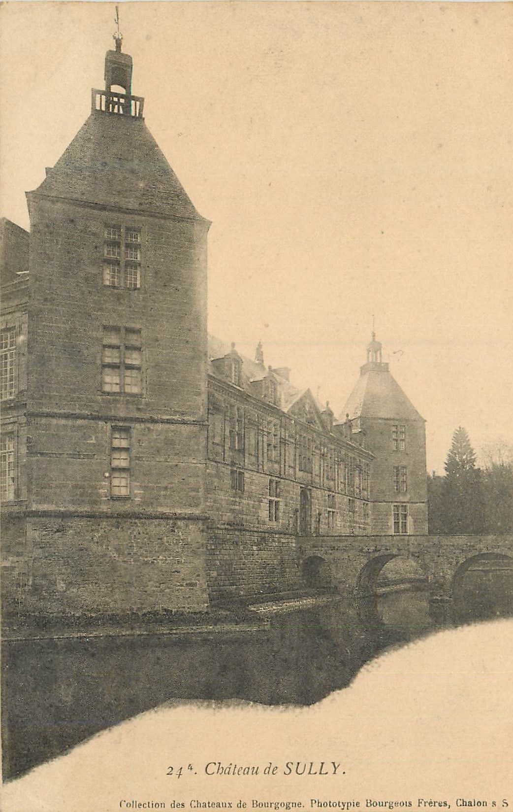 CPA Chateau de Sully Collection des Chateau de Bourgogne