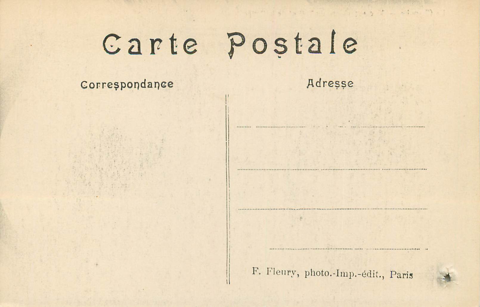 CPA La Chapelle Vue Exterieure du Toit et de la Coupole F Paris — Rückseite