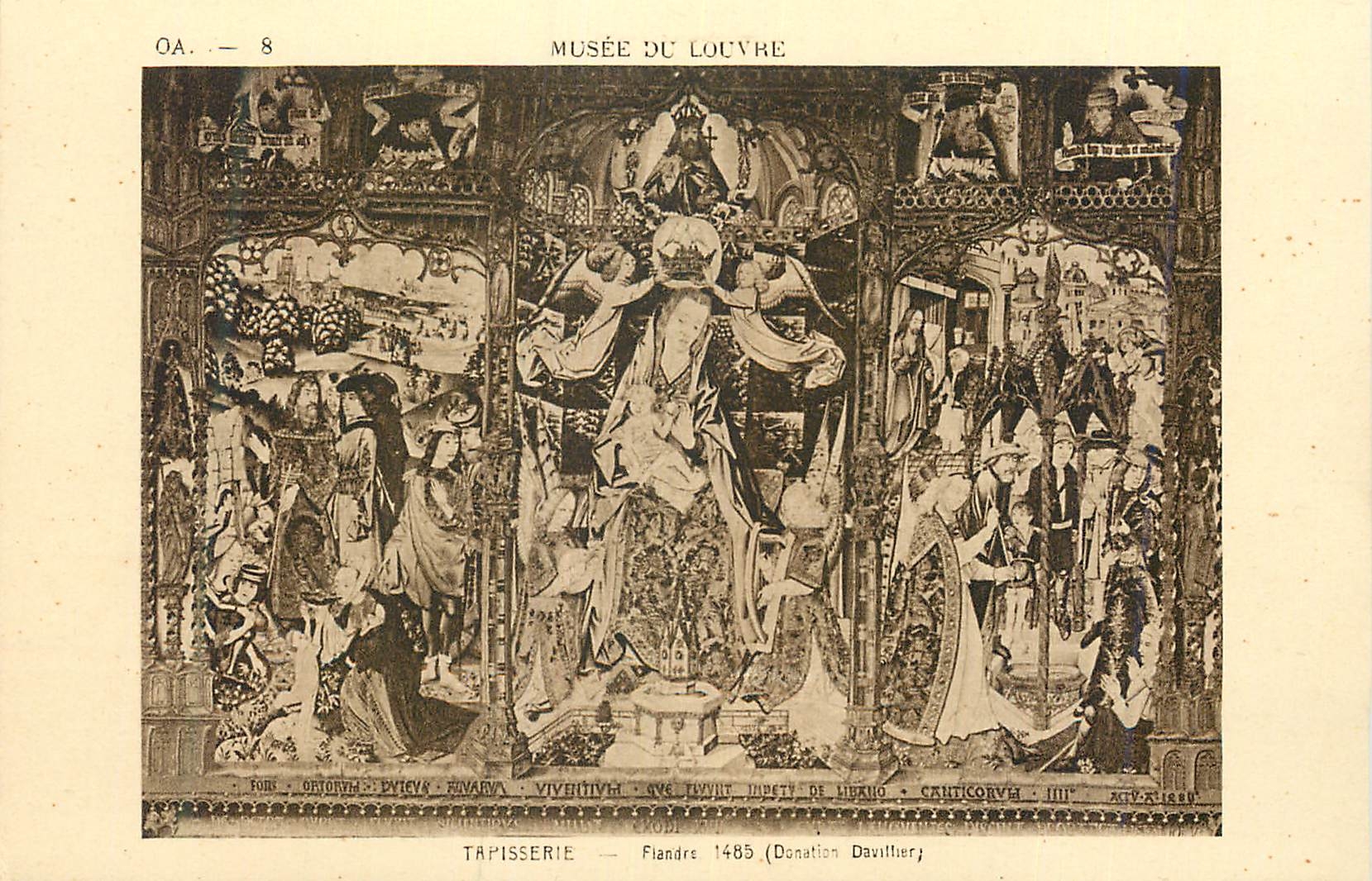 CPA Musee du Louvre Tapisserie