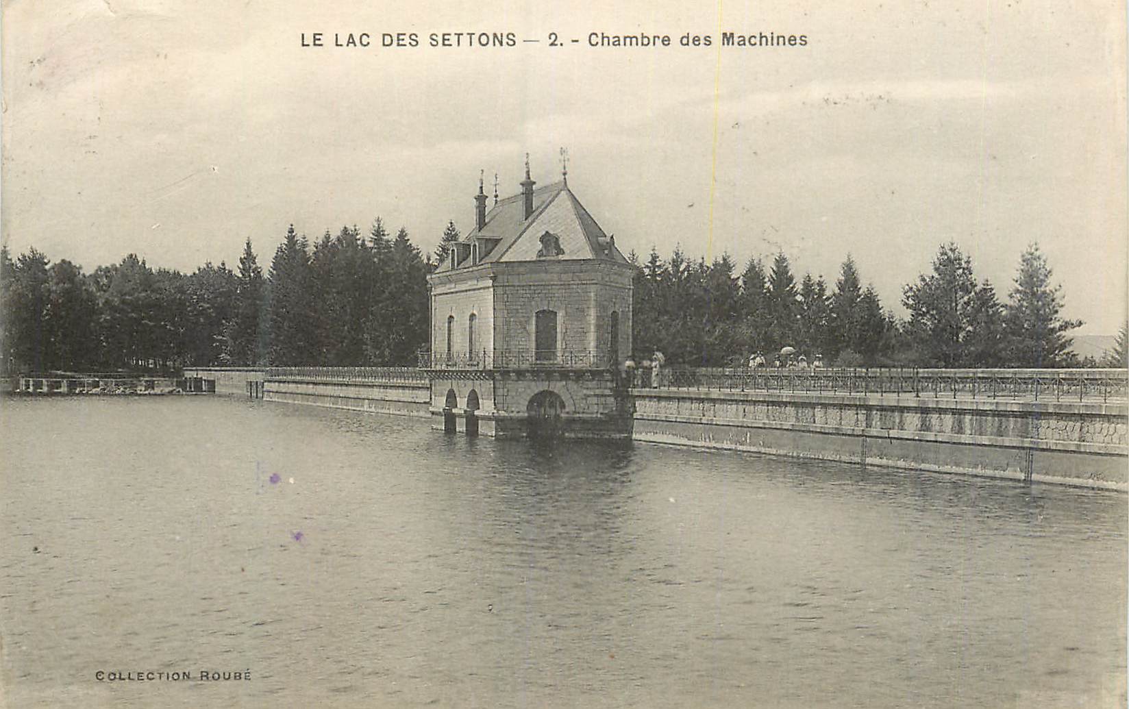 CPA Le Lac des Settons Chambre des Machines