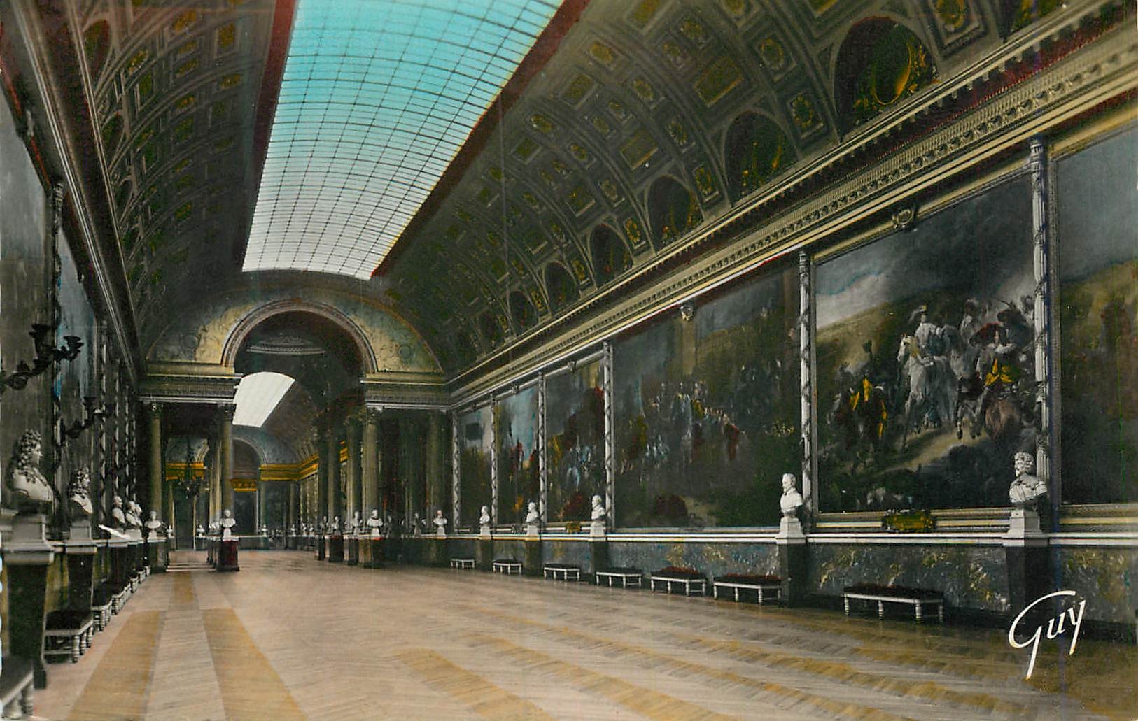 CPM Versailles et ses Merveilles Le Chateau Galerie des Batailles