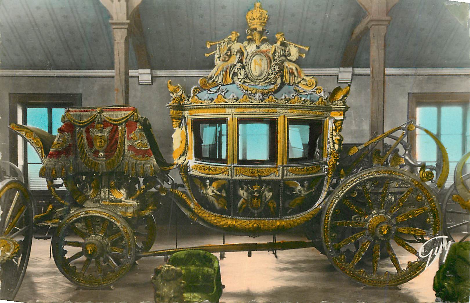 Carrosse à Cygne — Versailles — Éd. d'Art GUY, n° 444