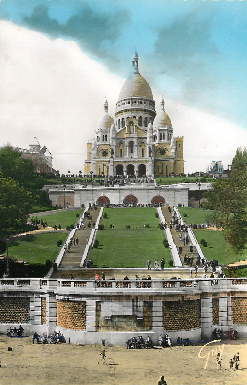 CPM Paris et Ses Merveilles Basilique du Sacre Coeur