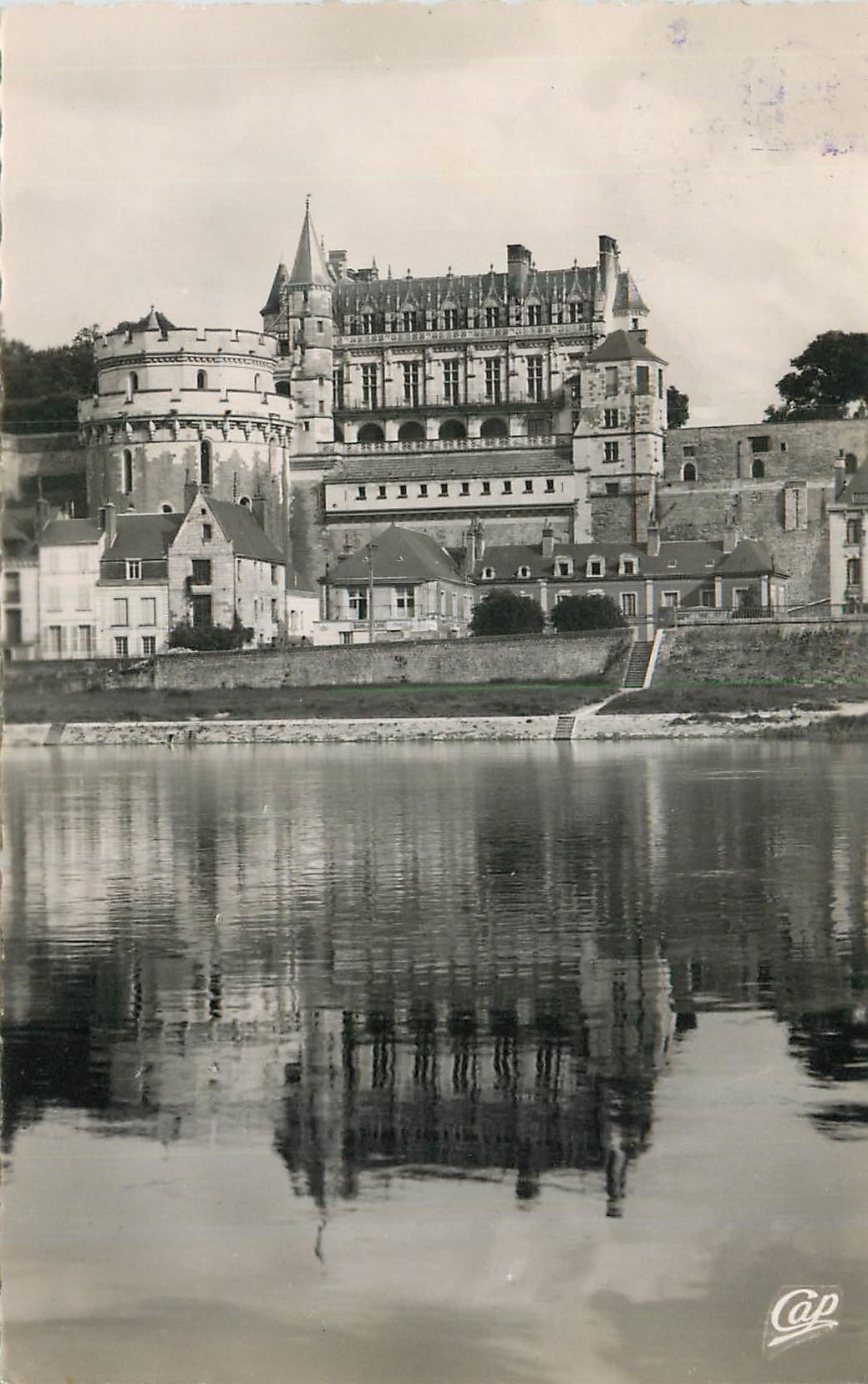 CPM Amboise Les Rives de la Loire et le Chateau (Refletsl)