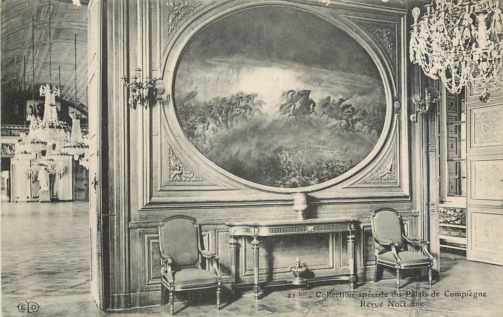 CPA Collection Speciale du Palais de Compiegne Revue Nocturne