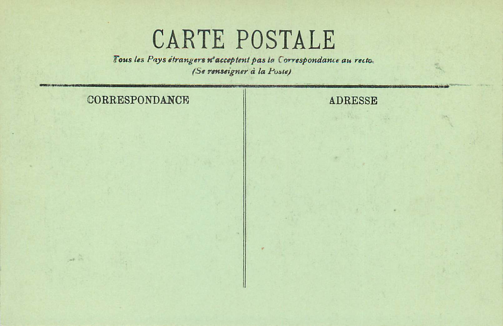 CPA Compiegne Le Chateau Chambre a coucher de Napoleon Ier — Rückseite